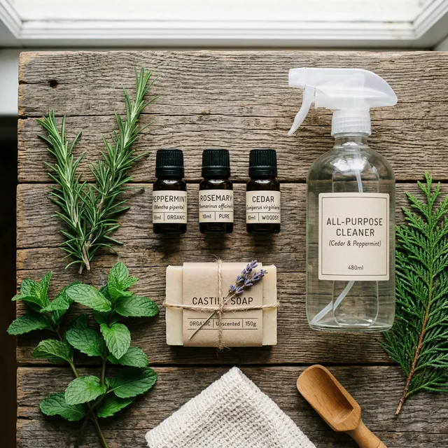 Essential Oil Insecticidal Soap Spray