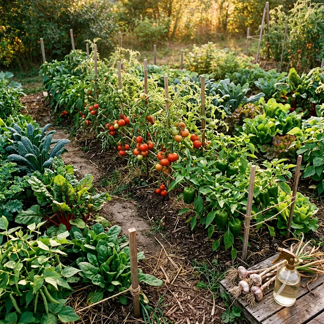 Natural Pesticides for Vegetable Gardens