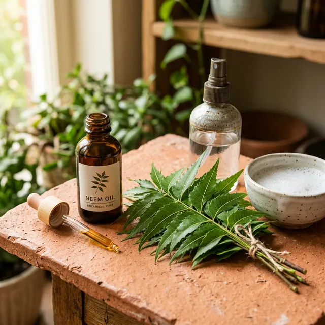 Neem Oil Insecticidal Soap Spray