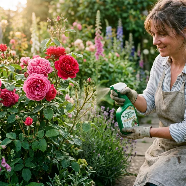 Insecticidal Soap for Roses